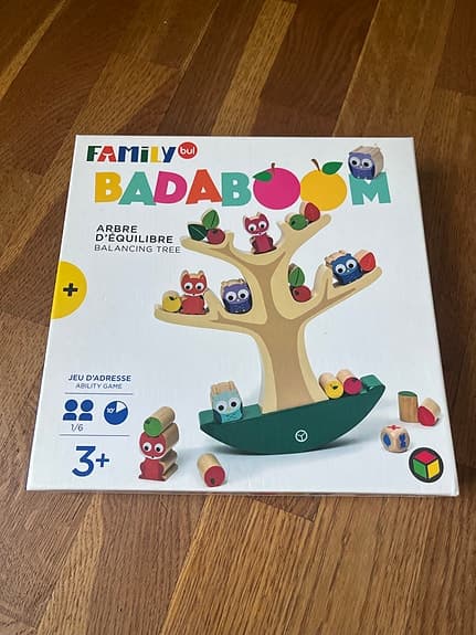 Balansspel i trä