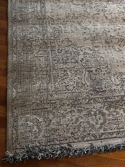 Stor matta för bruk utomhus/inomhus