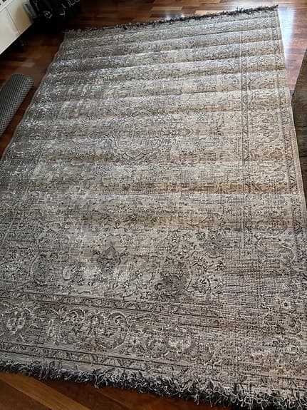 Stor matta för bruk utomhus/inomhus