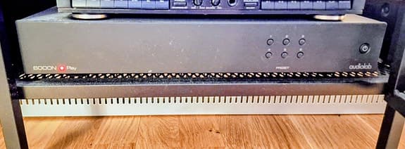 Audiolab nätverksspelare svart