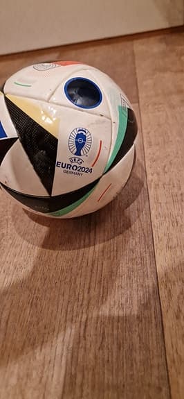Adidas Euro 2024 fotboll mini vit flerfärgad