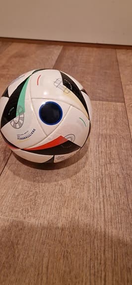 Adidas Euro 2024 fotboll mini vit flerfärgad