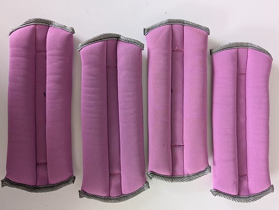 WR Sport lila tränings-/viktmanchetter 0,5 kg/st med kardborreband