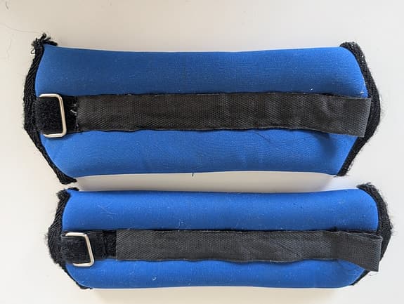 Viktmanchetter 2-pack (1 kg/st)