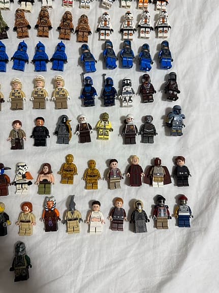 LEGO Star Wars minifigurer samling