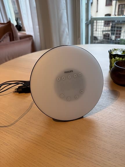 Philips HF3505 väckarklocka med wake-up light