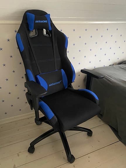 Gamingstol Akracing svart blå