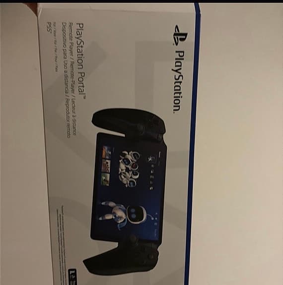 Sony Playstation Portal handhållen spelkonsol svart