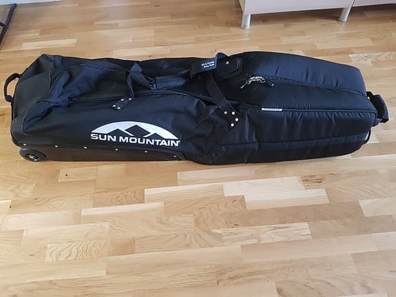Resefodral golfbag.  2 st.