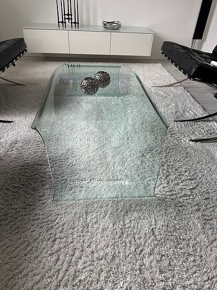 Soffbord i glas