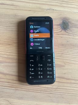Nokia mobiltelefon svart XpressMusic