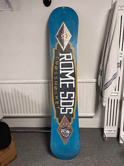 Rome SDS Crossrocket snowboard 154cm
