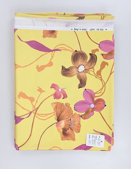 (150 kr/m) Tyg från Frankrike 97% bomull, 3% elastan