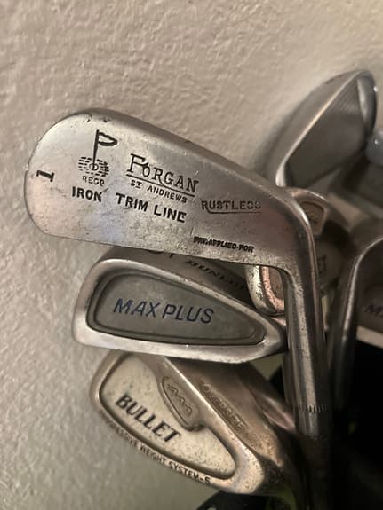 Forgan Maxplus Bullet golfklubbor med golfbag