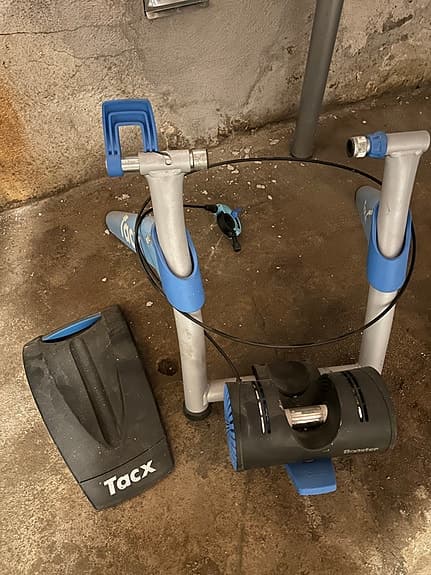 Tacx cykeltrainer blå/grå