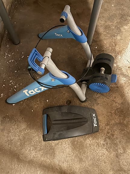 Tacx cykeltrainer blå/grå