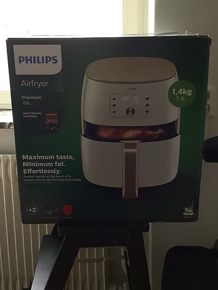 Philips Airfryer Premium XXL fritös vit