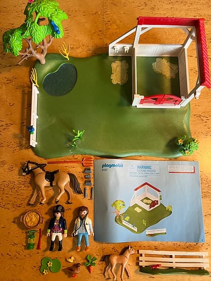 Playmobil Horse Paddock SuperSet