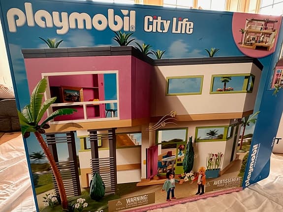Playmobil 5574 lyxvilla City Life med kartong