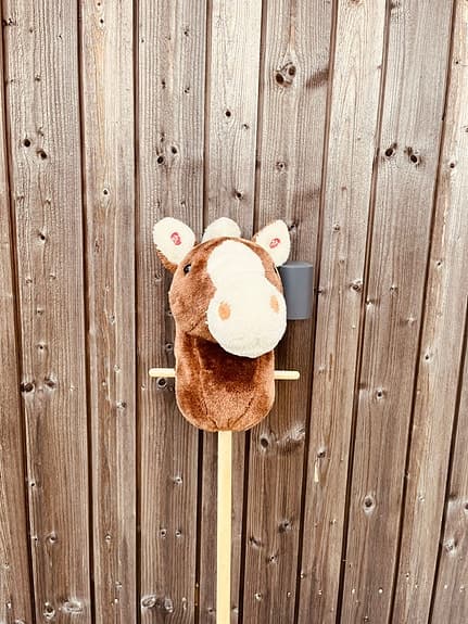 Väldigt gullig käpphäst!