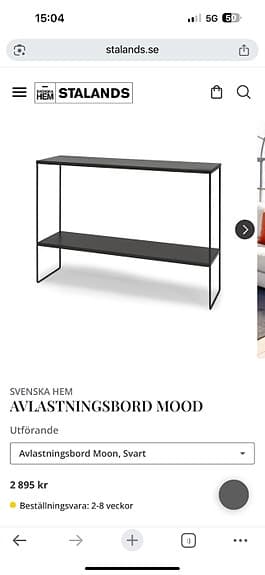 MOOD sidobord samt nattduksbord