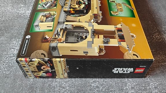 LEGO 75326 Star Wars Boba Fett’s Throne Room – Oöppnad