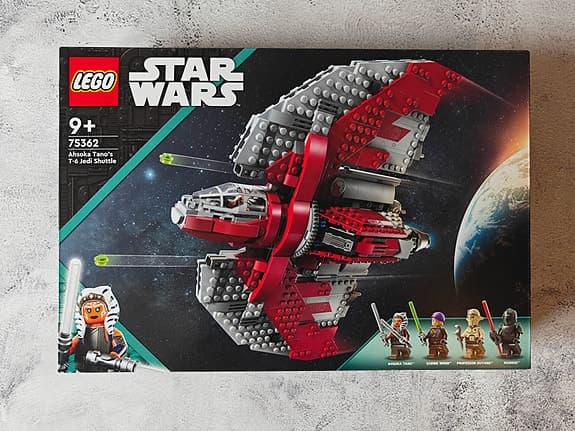 LEGO 75362 Star Wars Ahsoka T-6 Shuttle – Oöppnad