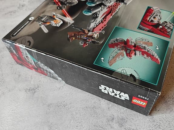 LEGO 75362 Star Wars Ahsoka T-6 Shuttle – Oöppnad