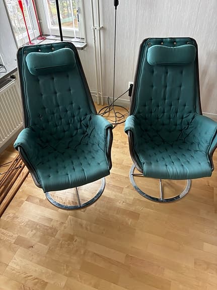 DUX Bruno Mathsson JETSON fåtöljer, två stycken