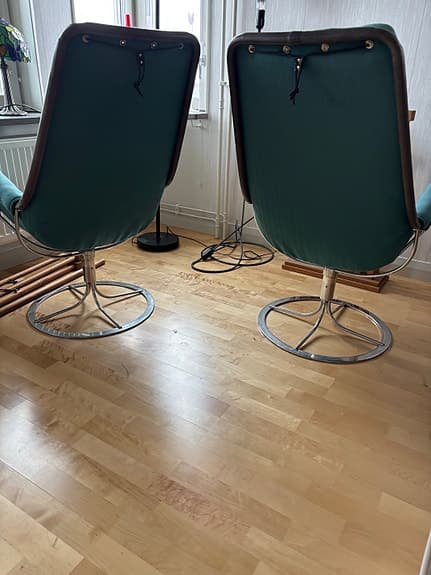 DUX Bruno Mathsson JETSON fåtöljer, två stycken