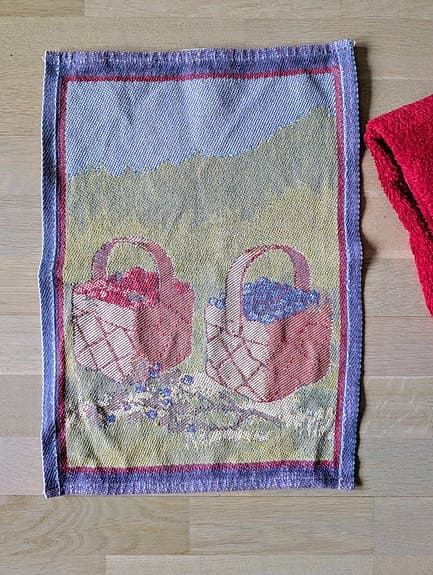 Gästhandduk och badlakan, Ekelund