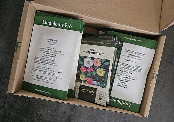 Stort fröpaket - Blommor & Grönt