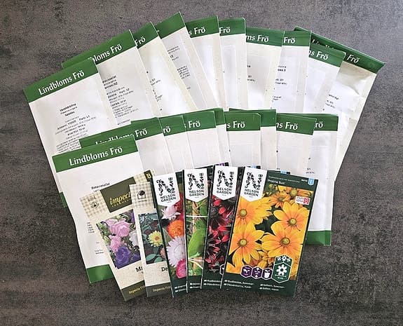 Stort fröpaket - Blommor & Grönt