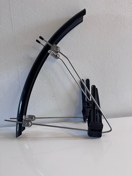 Cykel skärmar med fästen svart