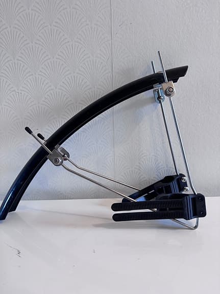Cykel skärmar med fästen svart