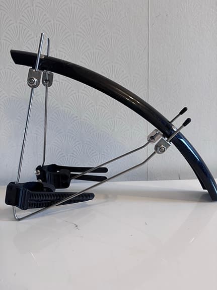 Cykel skärmar med fästen svart
