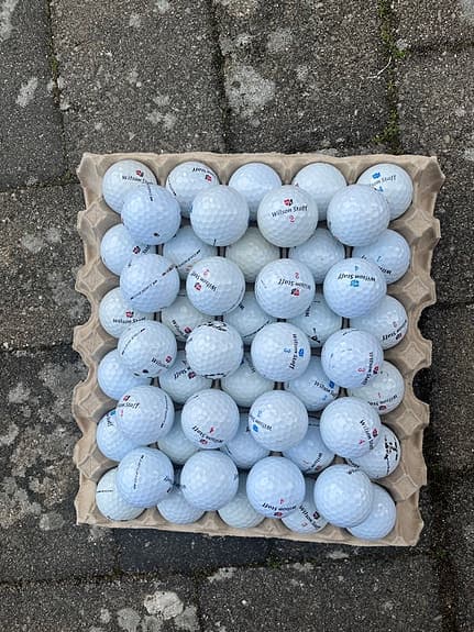 50st Wilson DX2 Soft Golfbollar A-B klass