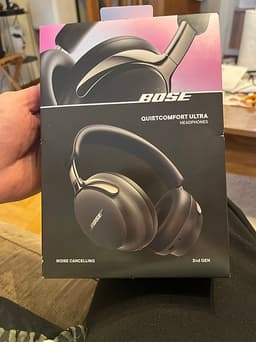 Bose QuietComfort Ultra hörlurar brusreducerande svart