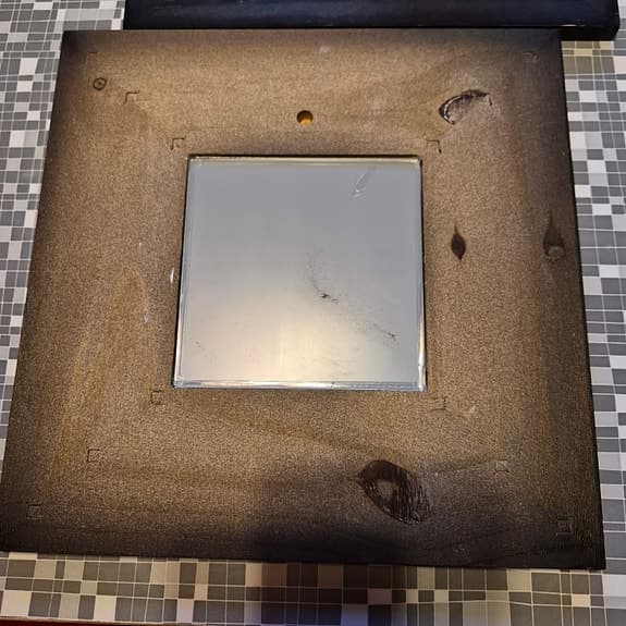 3 ST SPEGLAR TRÄ RETRO INDISKA VINTAGE