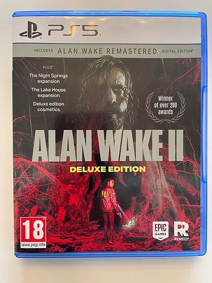 Alan Wake II Deluxe Edition Playstation 5 spel