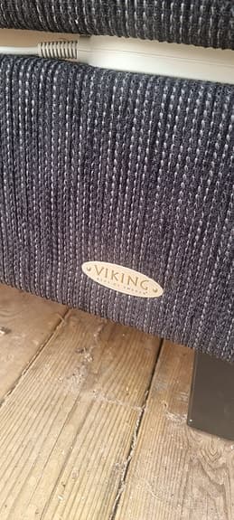 Viking Beds ställbar säng grå