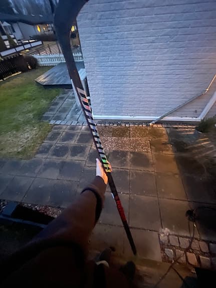Warrior hockeyklubba svart
