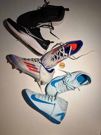 Tränings- och fotbollsskor