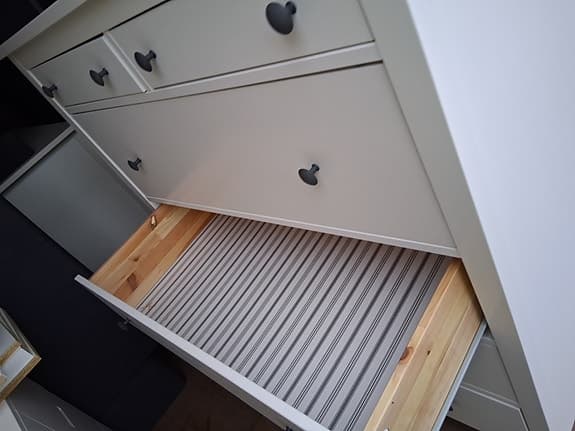 Byrå med sex lådor HEMNES Ikea