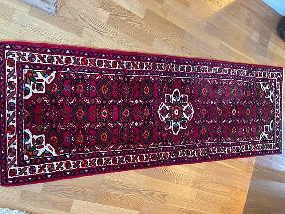 Handgjord persisk matta