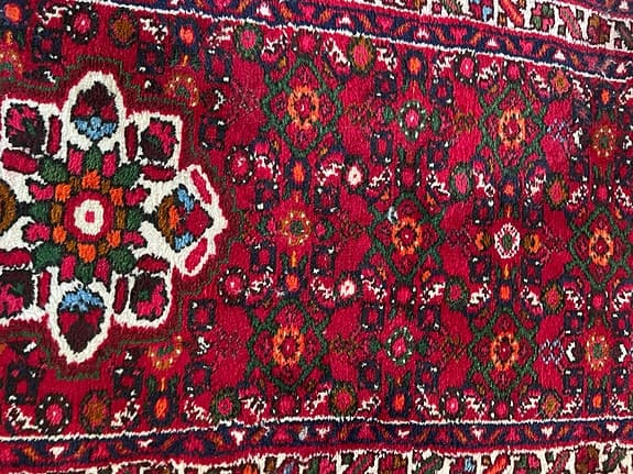 Handgjord persisk matta