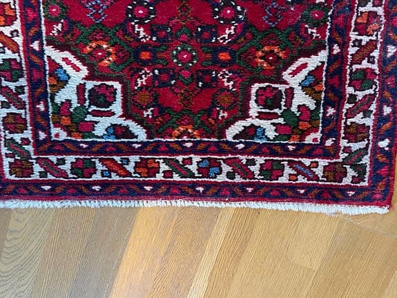 Handgjord persisk matta