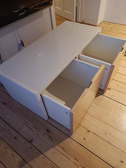 Allsidig förvaring alt. bänk med förvaring