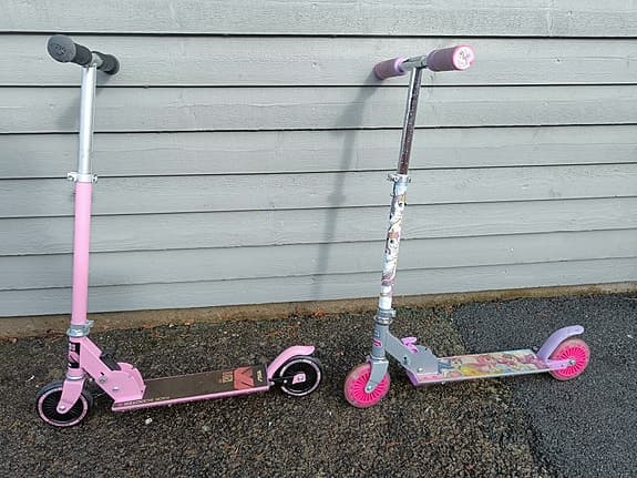 2 barnsparkcyklar