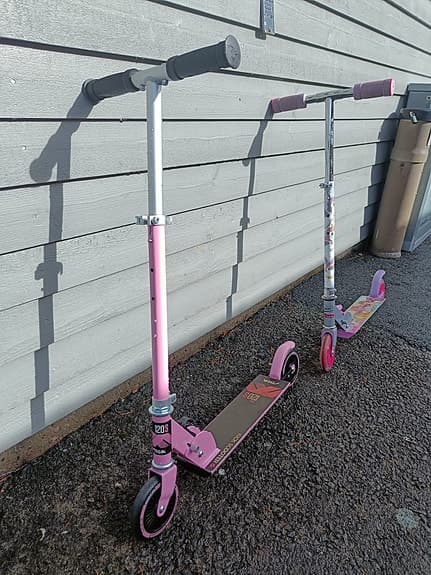 2 barnsparkcyklar